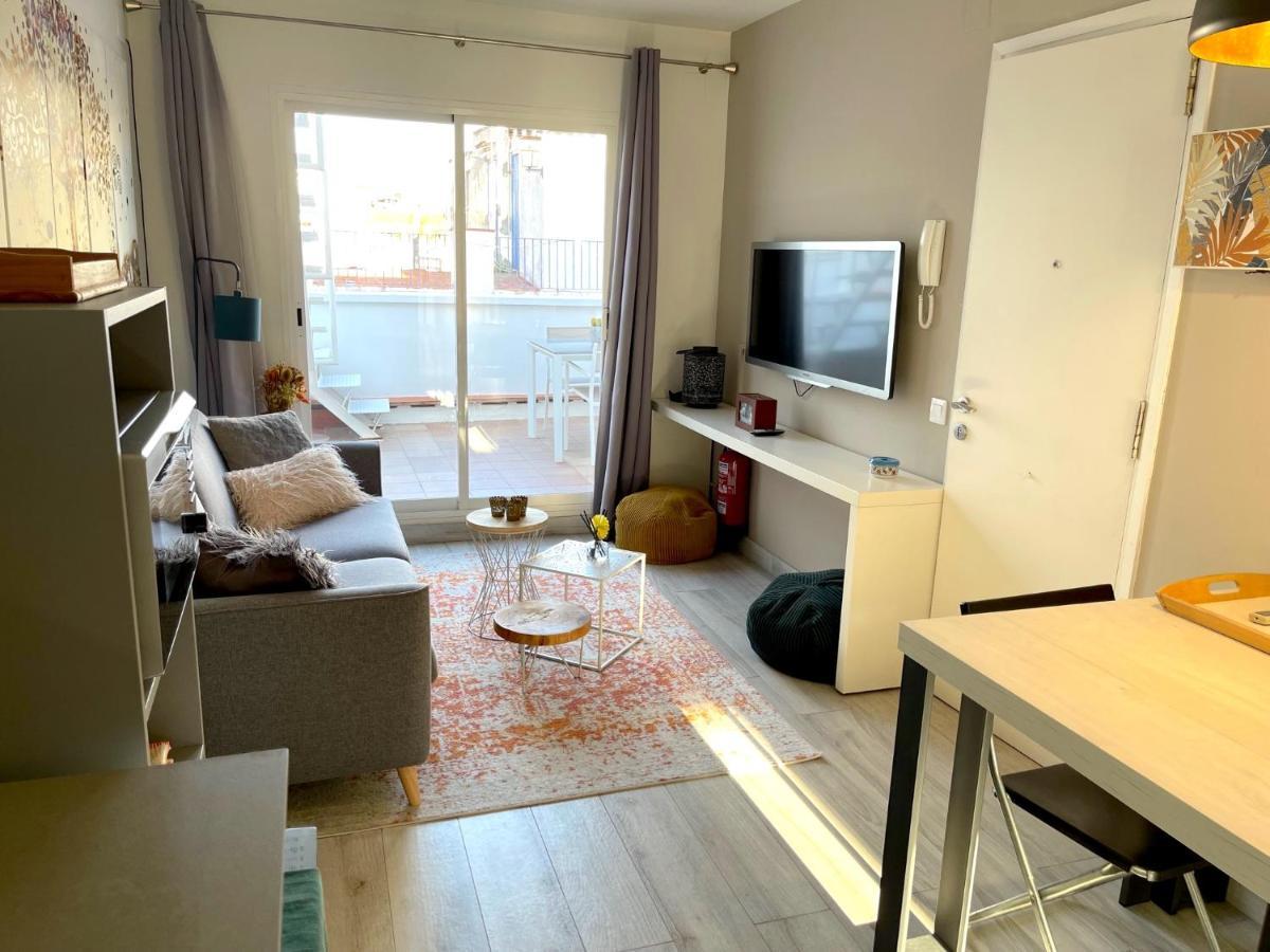 Amazing 2 Bedroom Apartment With Big Sun Terrace Sitges Centre Beach Esterno foto