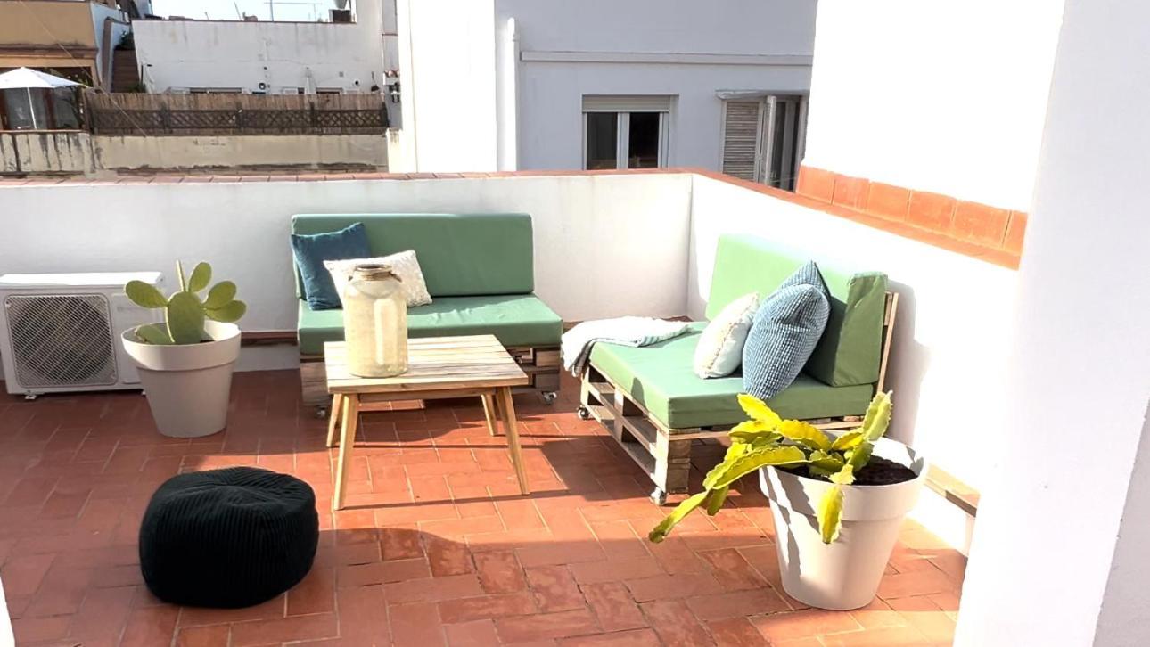Amazing 2 Bedroom Apartment With Big Sun Terrace Sitges Centre Beach Esterno foto