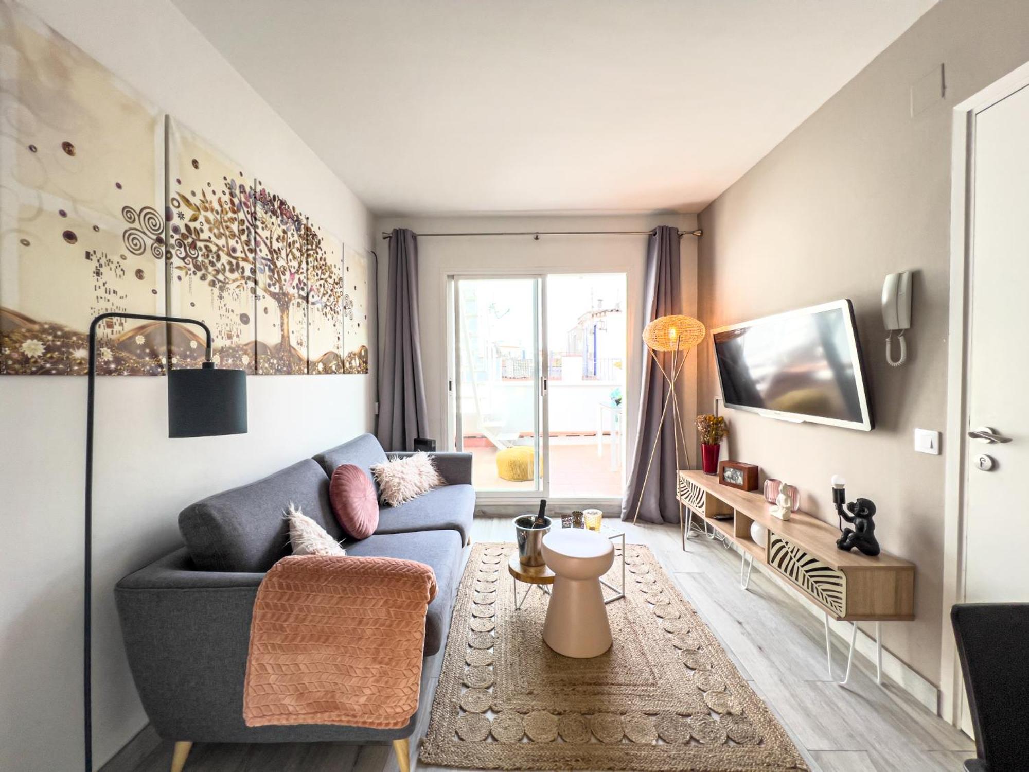 Amazing 2 Bedroom Apartment With Big Sun Terrace Sitges Centre Beach Esterno foto